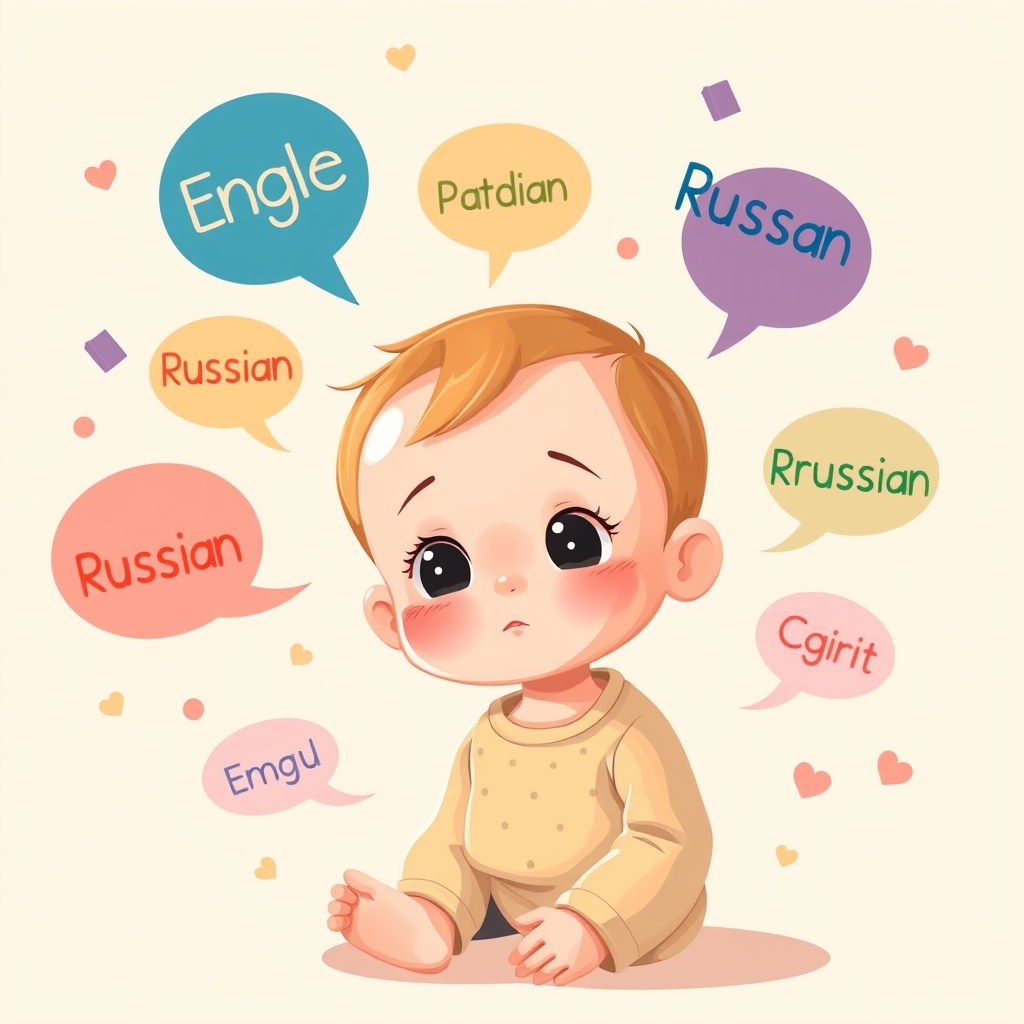 Ребёнок путает русский и английский: норма или нет